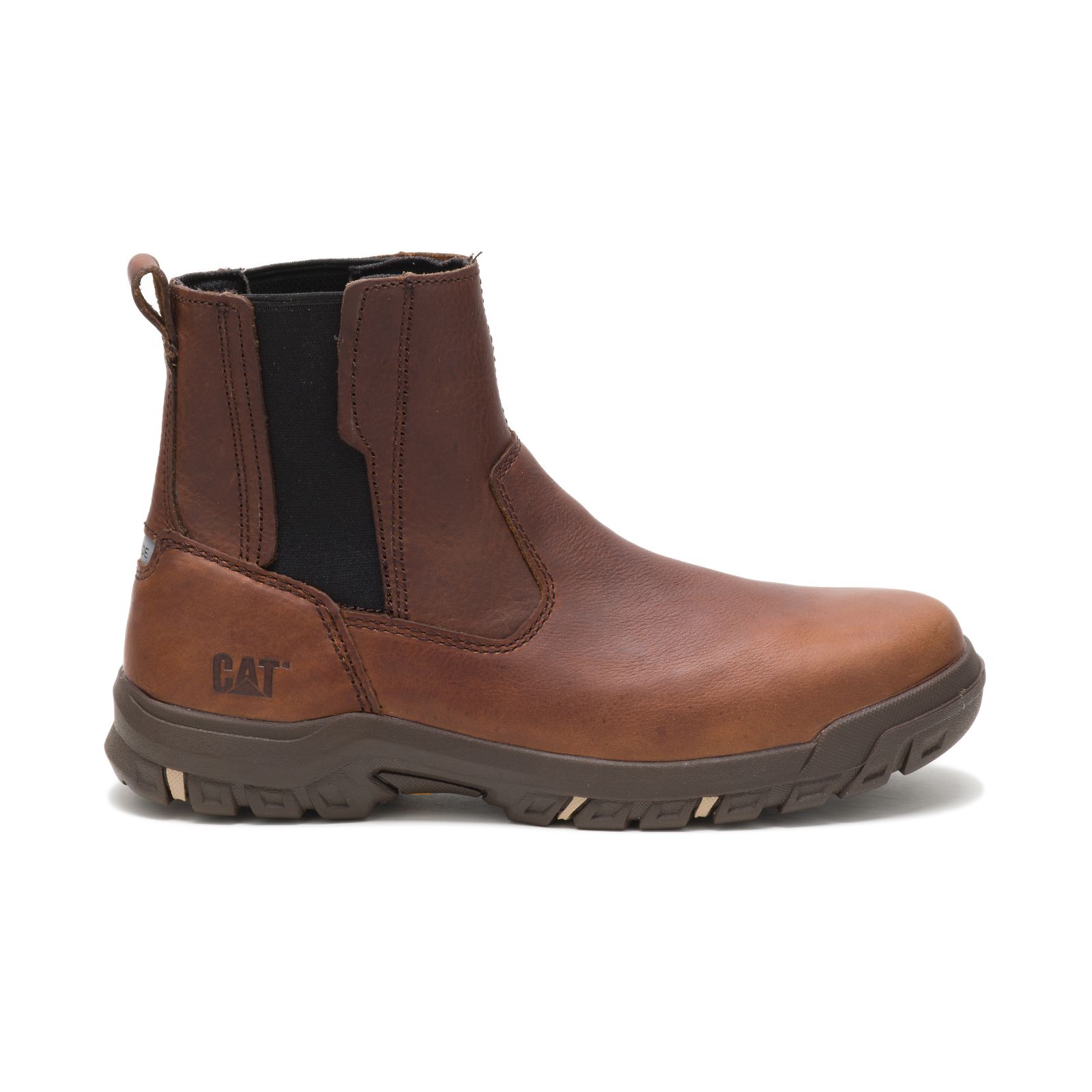 Caterpillar Women's Abbey Steel Toe Work Boots Brown CAT-35489